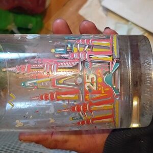 Walt Disney World McDonalds Remember The Magic 25th Anniversary Glasses Set